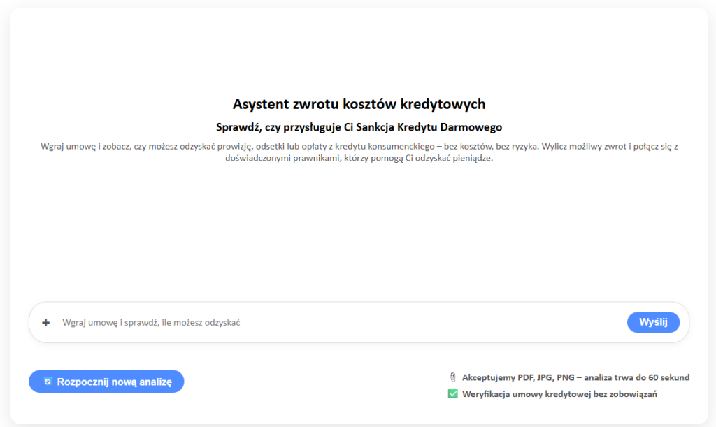Jak samodzielnie przeanalizować umowę kredytową i odzyskać pieniądze? Sprawdź darmowy kalkulator SKD inBillo z AI